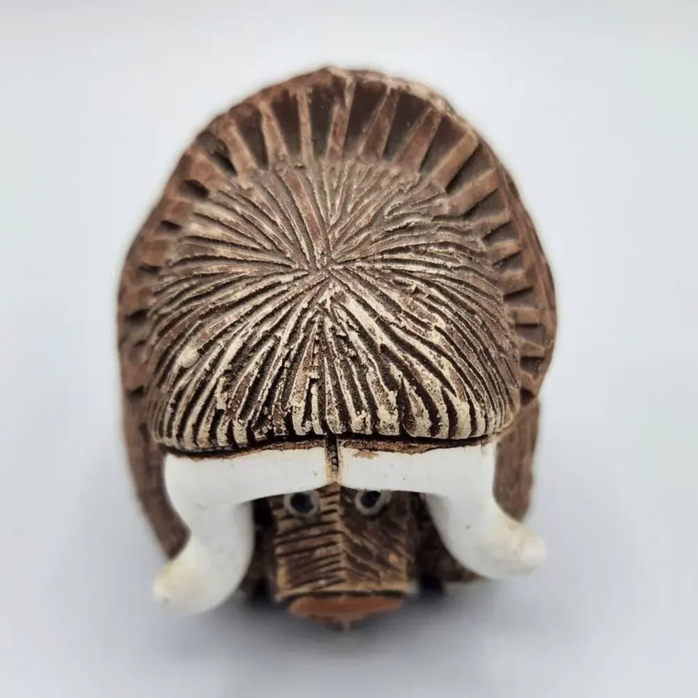 Vintage Artesania Rinconada Handmade Ceramic Musk Ox Retired Collectible Figure - Picture 2 of 7